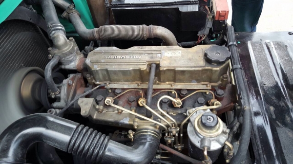 รถยก MITSUBISHI 1.5 ตัน เสาสูง 4.50 เมตร เครื่องดีเซล เกียร์ธรรมดา งาเทได้