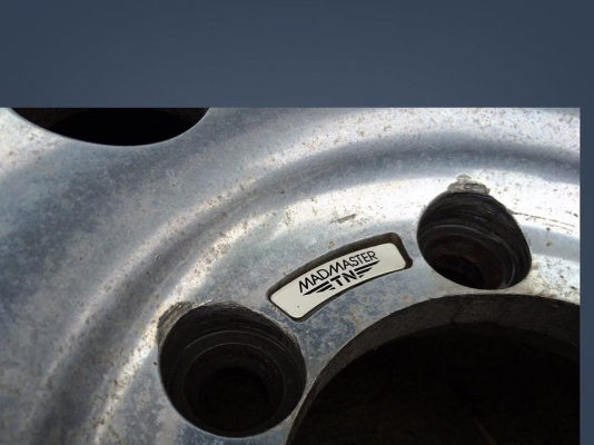 ล้อหยดน้ำ WEDS MAD MASTER 3 ชิ้นแท้ 16" F8.5"/R9" 6/139.7 ลึกๆ ประมูลจากญี่ปุ่น