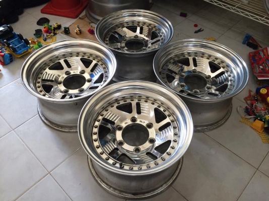 ขายล้อ 2 ชิ้นแท้ ขอบ 15x8" ET0 6/139.7 สวยๆ ประมูลจากญี่ปุ่น ขายล้อ 2 ชิ้นแท้ ขอบ 15x8" ET0 6/139.7 สวยๆ ประมูลจากญี่ปุ่น