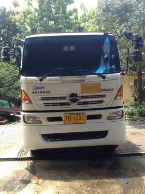 ขายรถบรรทุก 22 ล้อพ่วงแม่ลูกดัมพ์ HINO MEGA 344 แรงม้าปี 2557กับ2556 ลูกพ่วงสามมิตร 3 เพลา ราคา 2750000