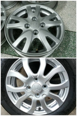 แม็กเปล่า Honda Brio และ Amez ขอบ14 4รู100 ใหม่ป้ายแดง