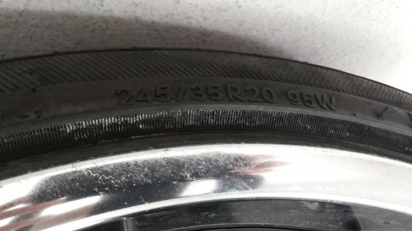 ล้อแท้ japan vip ขอบ 20 5รู114 พร้อมยาง