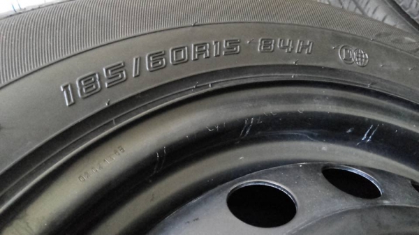 ล้อถอดป้ายแดง vios yaris ยาง dunlop enasave ec300 185 60 15 ปี2015