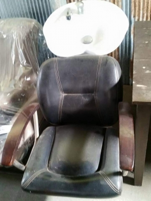 ขายเตียงสระผมโบราณ