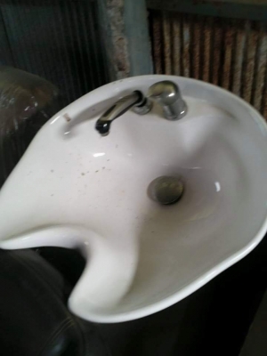 ขายเตียงสระผมโบราณ