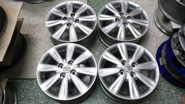 ล้อถอดป้ายแดง Toyota Yaris GT ขอบ 15 4รู100