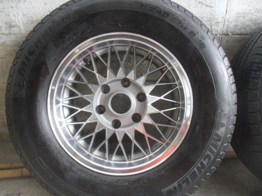 ล้อแม็ก 16นิ้ว 6รู GERMANY แท้ๆ พร้อมยาง สวยๆ 4 ล้อ ลดราคาเหลือ 5000 บาท