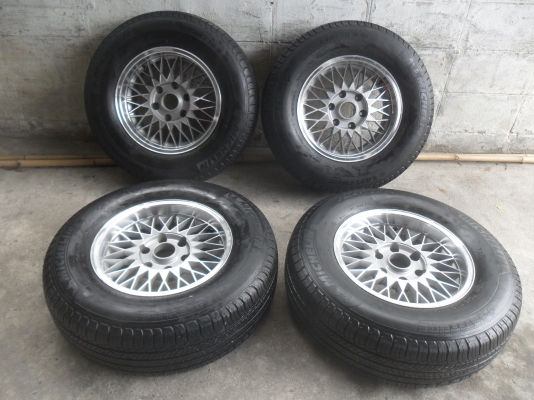 ล้อแม็ก 16นิ้ว 6รู GERMANY แท้ๆ พร้อมยาง สวยๆ 4 ล้อ ลดราคาเหลือ 5000 บาท