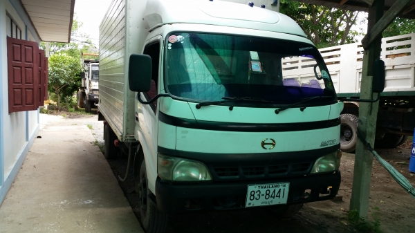 ขายรถหกล้อตู้แห้ง Hino DUTRO 121แรงม้า
