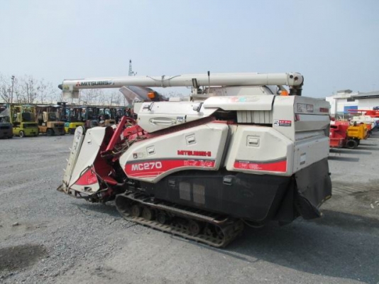 ‪#&lrm;รถเกี่ยวข้าวMITSUBISHI‬ MC270G