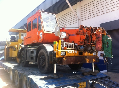 รถเครน Kato KR10H #2510609 เก่านอก นำเข้าจากญี่ปุ่น ไม่เคยใช้งานในไทย