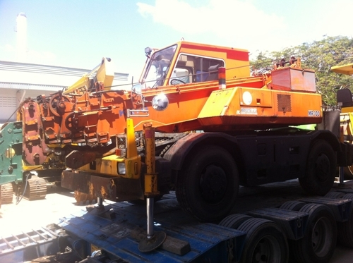 รถเครน Kato KR10H #2510609 เก่านอก นำเข้าจากญี่ปุ่น ไม่เคยใช้งานในไทย