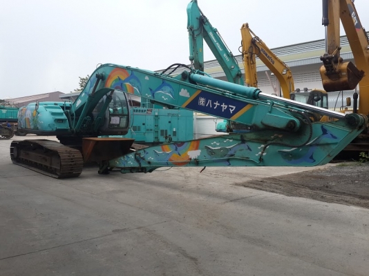 รถขุดบูมยาว 15 เมตร Kobelco SK200LC-3 #YQ-03105 เก่านอก จอดอยู่ที่บางปะอิน อยุธยา รถขุดบูมยาว 15 เมตร Kobelco SK200LC-3 #YQ-03105 เก่านอก จอดอยู่ที่บางปะอิน อยุธยา