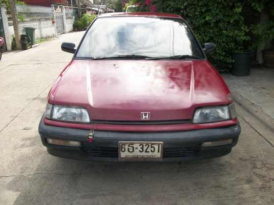 ขายด่วน ฮอนด้า ซีวิค ท้ายแดง ปี 91 ลดราคาสุดๆแล้วครับ ขายได้ขายเลยครับ 27000 ครับ