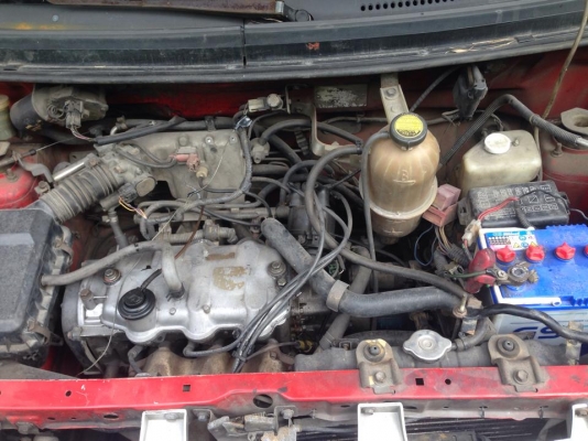 ขายรถตู้วู่หลิงน่ารัก เครื่องเบนซินเกียร์ธรรมดา รถไม่ผุ ขาย 65000 บาท