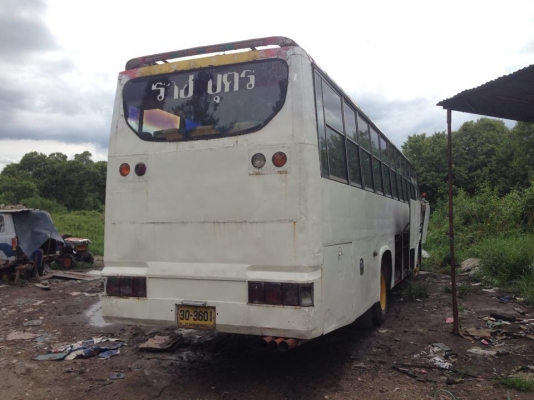 ขายรถบัส12 เมตร เครื่องนิสสันเทอร์โบ 270 แรง พัดลมแซสซีเบ็นช์54ที่นั่ง ทะเบียนขาดปี56 ต่อใหม่ได้เลยครับ ขายถูก 175000 บาท เครื่องดีแซสซีสวยครับมาลองขับดูก่อนครับ