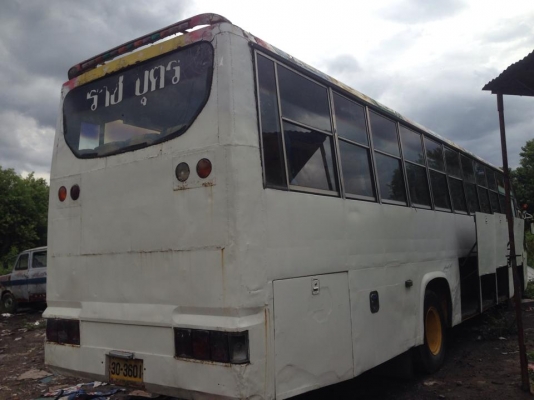 ขายรถบัส12 เมตร เครื่องนิสสันเทอร์โบ 270 แรง พัดลมแซสซีเบ็นช์54ที่นั่ง ทะเบียนขาดปี56 ต่อใหม่ได้เลยครับ ขายถูก 175000 บาท เครื่องดีแซสซีสวยครับมาลองขับดูก่อนครับ