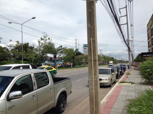 ขายที่ดินแยกบางคูวัด ติดถนน 307