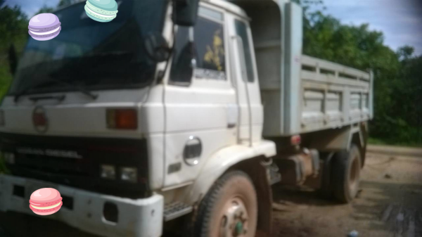 ขายรถบรรทุก 6 ล้อดัมพ์ NISSAN UD 185 แรงม้า ราคา 450000