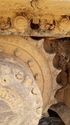 ขายรถแบคโฮ KOMATSU PC120-5 หัวกระแทกกับบุ้งกี๋ เอกสารอินวอย ระบบไฟเต็ม ราคา 850000