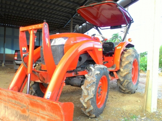 KUBOTA L4708 ดันหน้าคานบน รถปี 54 ราคา 390,000 สนใจ 0818618678  id line=0818618678 id line=carbonthai