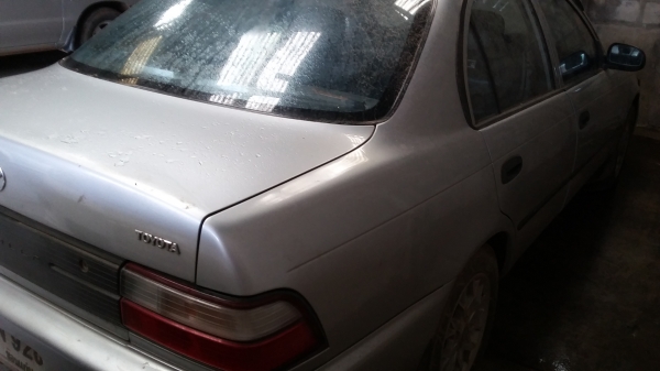 ลดราคาขาย 39000บาท ขายรถบ้านพร้อมใช้ TOYOTO COROLLA 1.3GL หน้าเดิม ท้ายเดิมๆ ไม่เคยชน ไม่เคยติดแก๊ส พวงมาลัยเพาเวอร์
