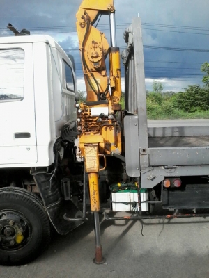 ขาย6ล้อNPR ติดเครน TADANO 2.5ตัน 3ปลอก2ชักรถเดิมๆ