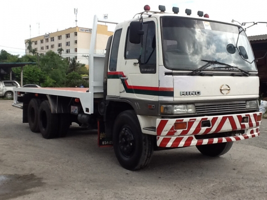 ซื้อขายรถบรรทุกสิบล้อพื้นเรียบฮีโน่พร้อมใช้งาน