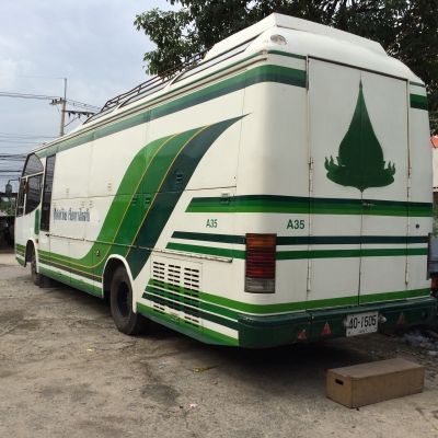 รถโมบาย บัส มิตซูบิชิ 6ล้อ