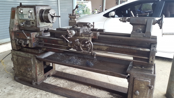 เครื่องกลึง ต้าชิง 6 ฟุต 3 เพลา เกียร์บล็อก ไฟบ้าน ด่วน !!!  75,000