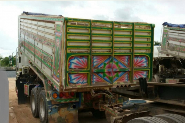 ขาย ISUZU 360 พ่วงแม่ลูก กระบะเนียมดั๊ม อู่ ส สมบัติ รถปี 54