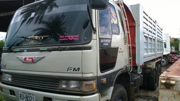 ขาย HINO FM1M เครื่อง EM100 220 แรงม้า คัสซีสวยตลอดเส้น เกียร์เดิม สโลว์เดิม แอร์เย็น ทะเบียนพร้อมโอน