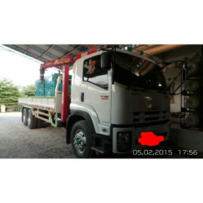 ขาย" ราคา 2,080,000บ" สิบล้อ อีซูซุ FVM300แรง 2เพา ปี56 เครน 3 ตัน สภาพนางฟ้าสวยจัดเดิดทั้งคัน ช่วงยาว7.80ม พร้อมใช้งาน ทะเบียนพร้อมโอน ราคา 2,080,000บ รถสวยจัด