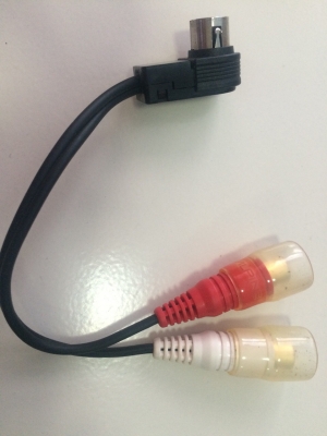 สายแปลงlAlpine Ai net เป็นAUX สายแท้ศูนย์ สภาพสวย มือ2 ญี่ปุ่น