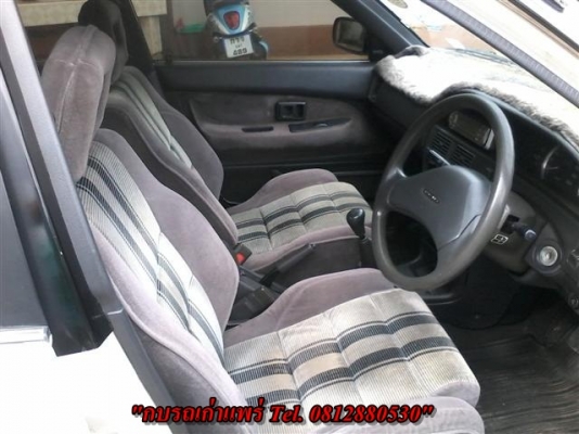 ขาย Toyota Colola 1.6 โฉมโดเรม่อนเกียร์ธรรมดาพวงมาลัยเพาเวอร์กระจกไฟฟ้ารถเดิมไม่เคยติดแก๊สเครื่องดีแอร์เย็นช่วงล่างพอใช้สภาพพร้อมใช้