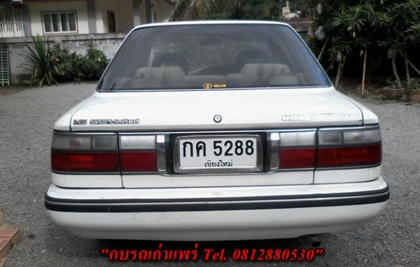 ขาย Toyota Colola 1.6 โฉมโดเรม่อนเกียร์ธรรมดาพวงมาลัยเพาเวอร์กระจกไฟฟ้ารถเดิมไม่เคยติดแก๊สเครื่องดีแอร์เย็นช่วงล่างพอใช้สภาพพร้อมใช้