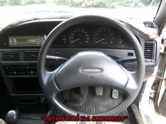 ขาย Toyota Colola 1.6 โฉมโดเรม่อนเกียร์ธรรมดาพวงมาลัยเพาเวอร์กระจกไฟฟ้ารถเดิมไม่เคยติดแก๊สเครื่องดีแอร์เย็นช่วงล่างพอใช้สภาพพร้อมใช้