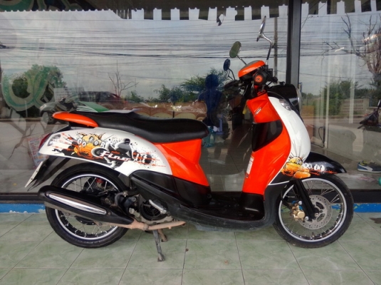 Fino รถปี54 สีดำส้มขาว เครื่องดีเดิมๆสวยๆ ราคาถูกครับ Fino รถปี54 สีดำส้มขาว เครื่องดีเดิมๆสวยๆ ราคาถูกครับ