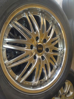 ล้อแม็กขอบ 20" VIP 6รู + ยาง 265/50-20 โยโก YOKOHAMA