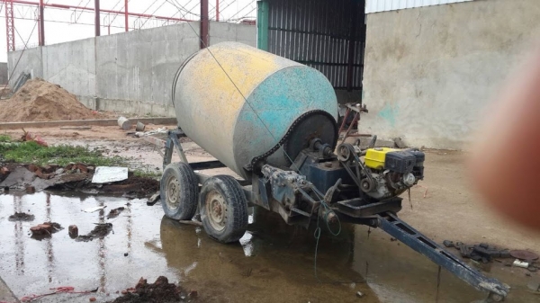 โม่ปูน รถลาก 1คิว โม่ปูน รถลาก 1คิว