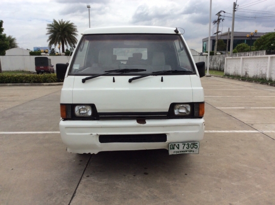 ขายรถตู้ มิตซู L300 ประตูเปิด 2 ด้าน ปี95 เครื่อง 1JZ หัวฉีด เพาเวอร์ เกียร์ออโต้ ติดแก๊ส LPG เบาะหนังสวยๆสะอาดเบาะหลังสวย2แถว แอร์หน้า-หลังเย็นฉ่ำ ภายในเดิมๆ ตัวถังเดิมๆแม็กขอบ17&quot; รถขับดีมาก ใช้ได้ 2 ระบบ รถพร้อมใช้ครับ
