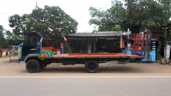 รถบรรทุกเทเลอร์ฮีโนkm100แรงพร้อมใช้ส่งได้ครับ240x560