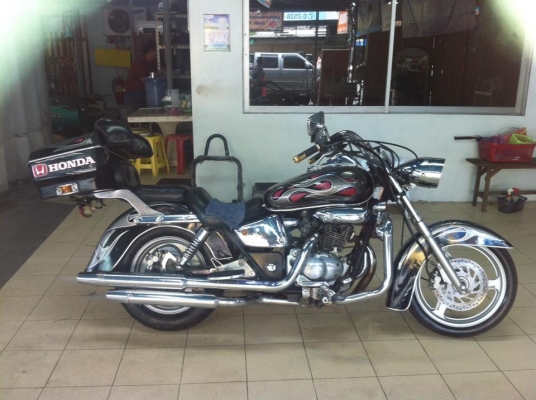 ขออนุญาติขาย Honda Phantom TA200 Fire Edition Limited ทะเบียนสวย โอนฟรี