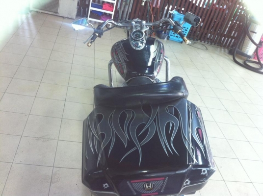 ขออนุญาติขาย Honda Phantom TA200 Fire Edition Limited ทะเบียนสวย โอนฟรี