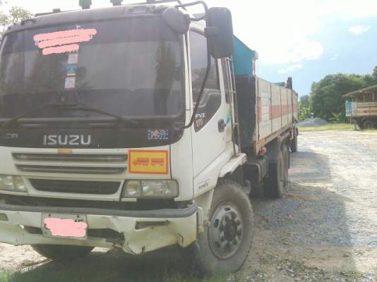 ขายรถบรรทุก 18 ล้อพ่วงแม่ลูกดัมพ์ ISUZU DECA 200 แรงม้าปี 2549 ลูกพ่วง 2 เพลา ราคา 1200000