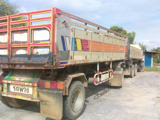 ขายรถบรรทุก 18 ล้อพ่วงแม่ลูกดัมพ์ ISUZU DECA 200 แรงม้าปี 2549 ลูกพ่วง 2 เพลา ราคา 1200000