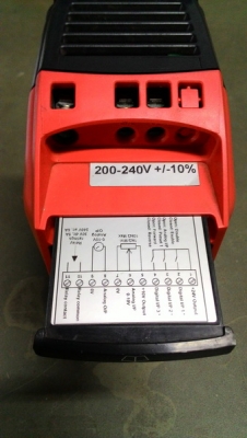 ขาย INVERTER ยี่ห้อ SEW 0.75 KW, 1 HP รุ่น Movitrac LT ใช้ไฟบ้าน มีมาเพิ่ม