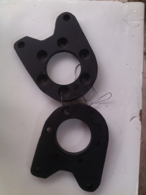 ขายสเปเซอร์ติดตั้งดิสเบรครถจิ๊บ cj5 cj6 จิ๊บมิสซู สามารถติดตั้งได้เลย