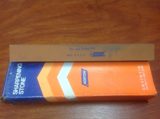 ขายหินลับมีดละเอียด Vintage Norton