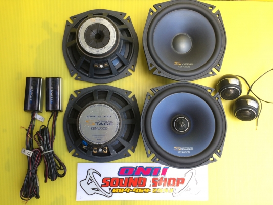 ชุดลำโพง Kenwood Stage ครบชุดสุดๆแล้ว ทั้งหมดนี้ 4,000 บาท รับประกันความสวย และคุณภาพเสียง